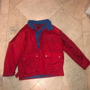 Vintage Tommy Hilfiger Jacket Red